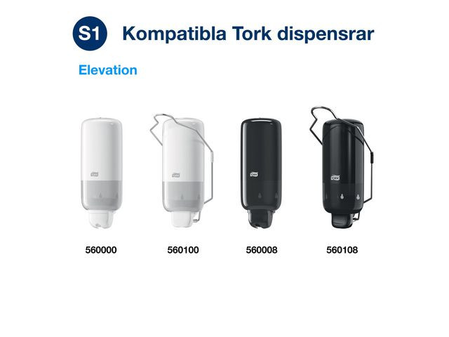 Dusjsåpe Tork Premium Sjampo S1 1L (6 stk)