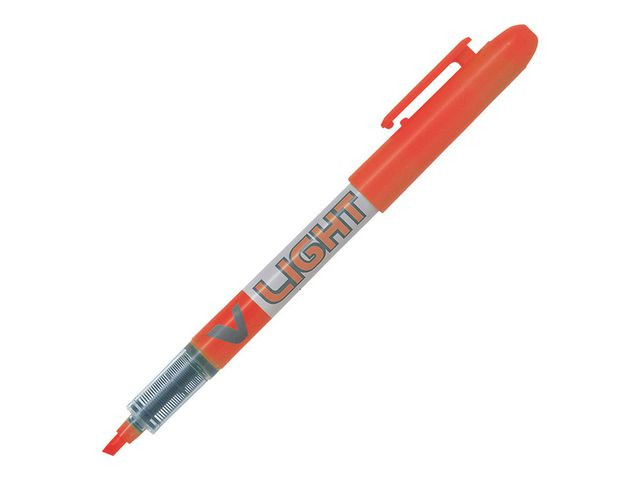 Tekstmarker Pilot V Liquid Light Oransje (12 stk)