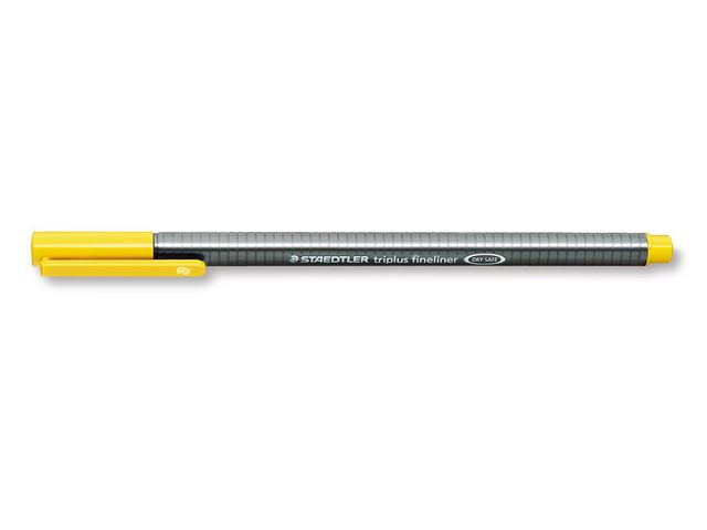 BildeFiberpenn Staedtler Triplus 0,3Mm Gul (10 stk)