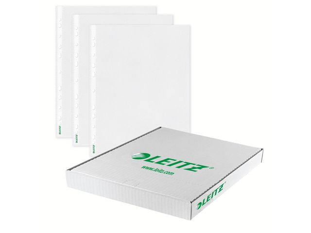 BildePlastlomme Leitz A4 Topp/Vens 130My (100 stk)