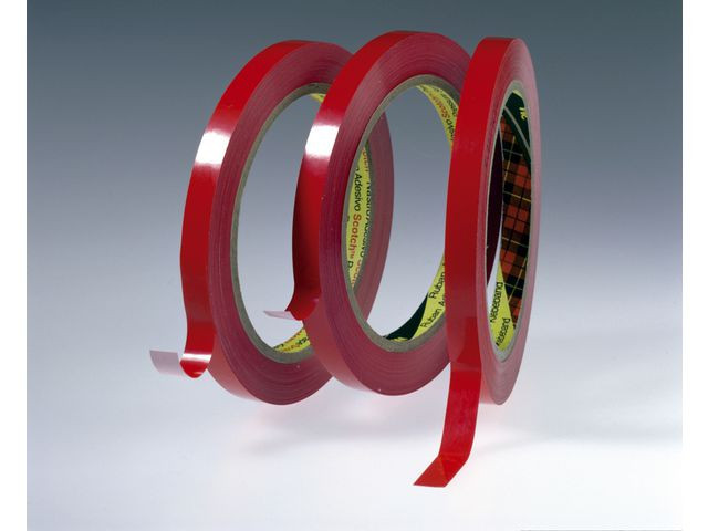 BildePoselukketape Scotch 6893 9Mmx66M Rød (16 ruller)