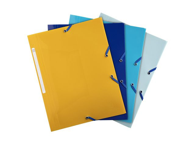 BildeStrikkmappe Exacompta Beeblue Ass (4 stk)