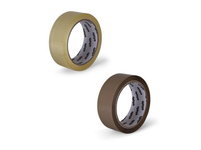 BildeEmballasjetape Etab Pp 38Mmx66M Klar (6 ruller)