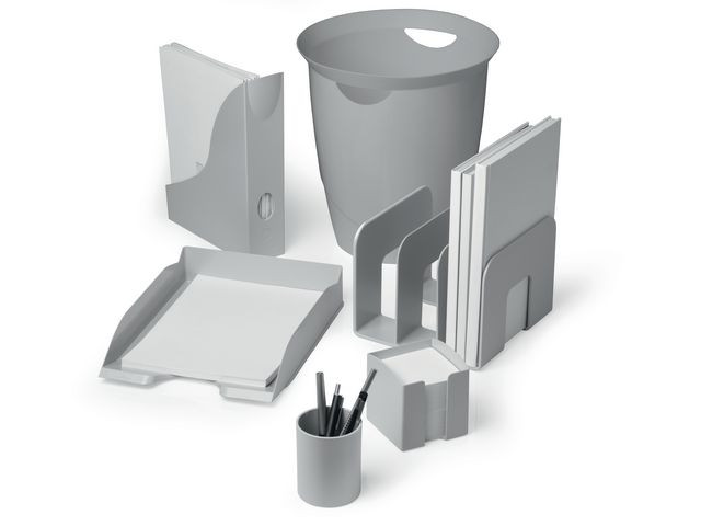 Penneholder Durable Rund Grå