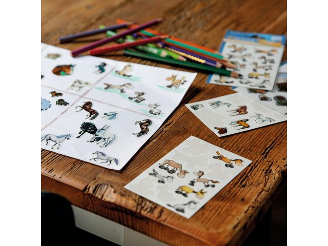 Etikett Avery Dekor Husdyr (3 stk/pose, 10 poser)