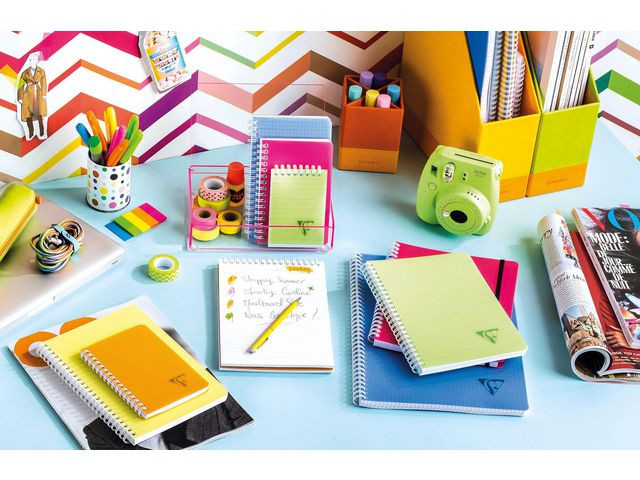 Notatbok Clairefontaine Linicolor A4 Lin (5 stk)