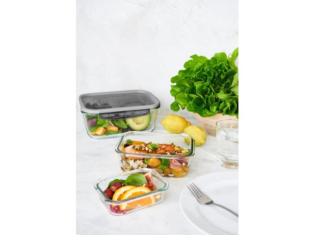 Matoppbevaring Gastromax Glass 0,75L (6 stk)