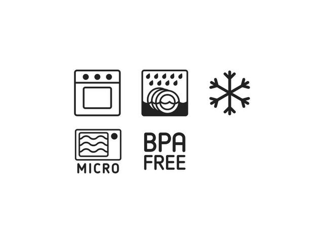 Matoppbevaring Gastromax Glass 0,25L (6 stk)