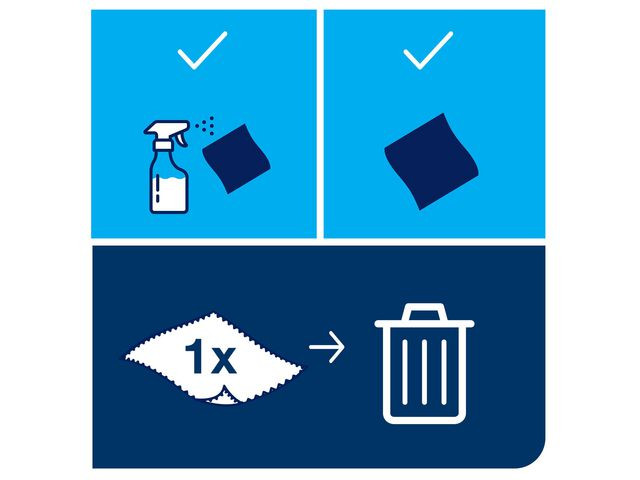 Klut Tork Mikrofiber Engangs29,5X34 (40 stk)