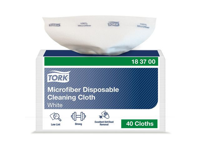 BildeKlut Tork Mikrofiber Engangs29,5X34 (40 stk)