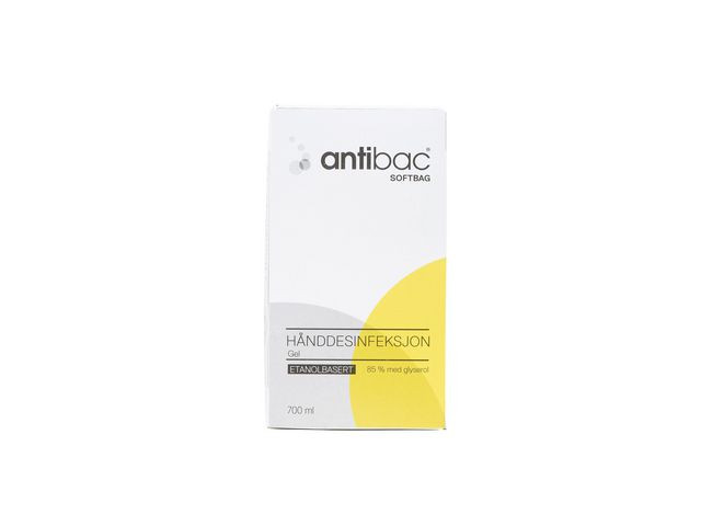 BildeHånddesinfeksjon Antibac Softbag Gel0,7L (12 stk)