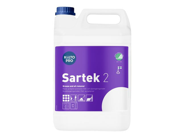 BildeGulvrengjøringsmiddel Kiilto Sartek2 5 L (3 stk)