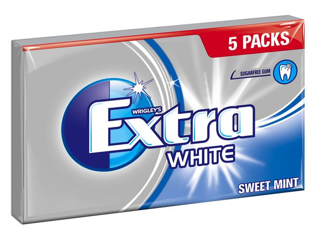 BildeExtra White Sweet Mint (5 stk/pk, 30 pakker)