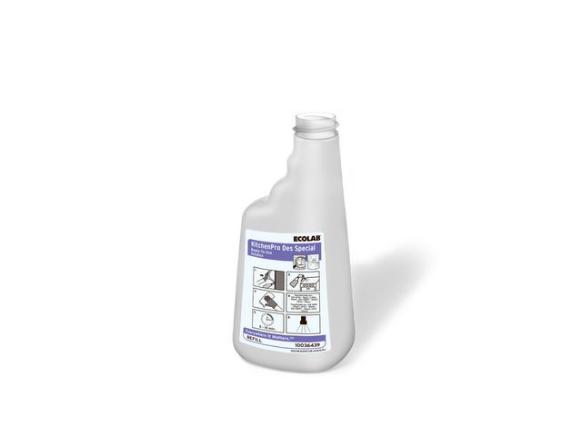 BildePåfyllflaske Ecolab Kitchenpro Des 650Ml (6 stk)