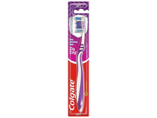 BildeTannbørste Colgate Zig Zag Soft (12 stk)
