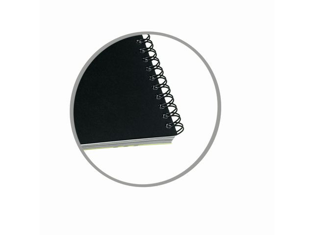 Notatbok Bantex A5+ 70G 80 Blad Linjert (5 stk)