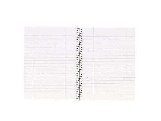 Spiralhefte Bantex A5 70G 70Ark Linjer (5 stk)