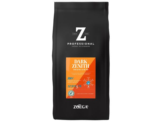 BildeKaffe Zoégas Dark Zenith H. Bønner 750G (256 poser)