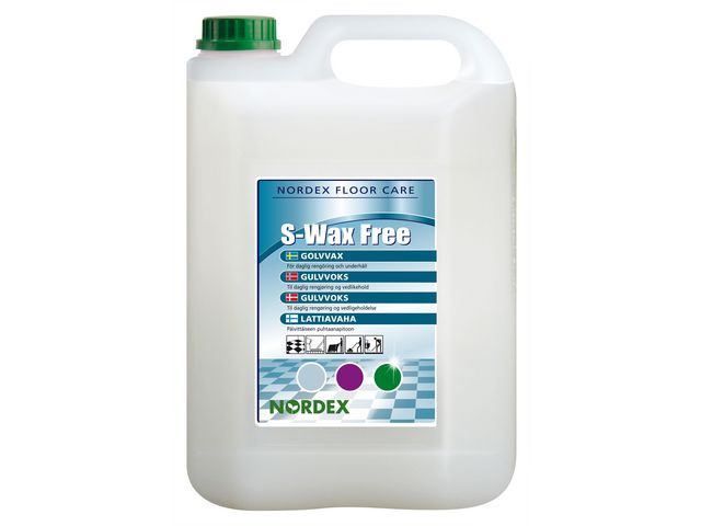 BildeGulvrengjøring Nordex S-Wax Free 5L (3 stk)