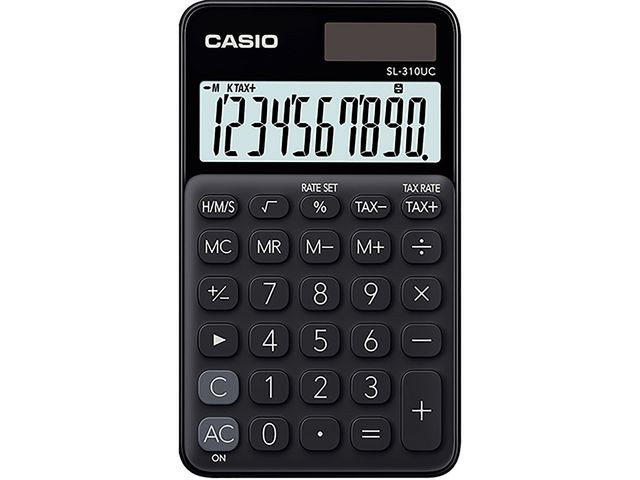 BildeLommekalkulator Casio Sl-310Uc Sort