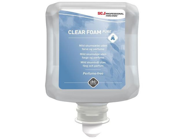BildeSkumsåpe Scjp Clear Foam Pure 1L (6 stk)