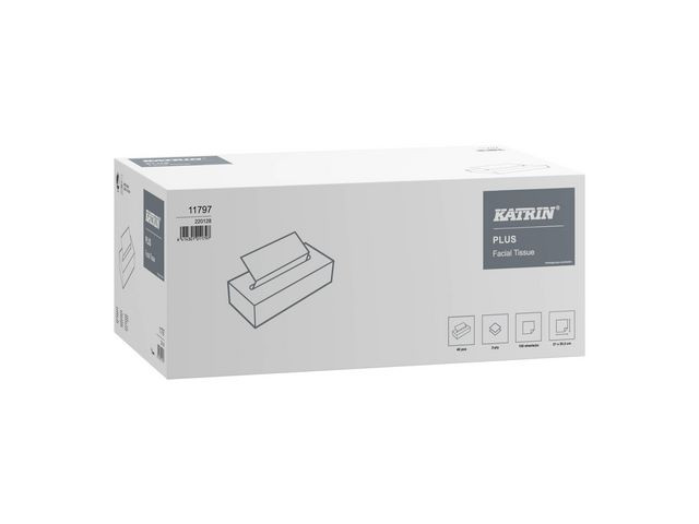 Ansiktsserviett Katrin Plus (100 stk)