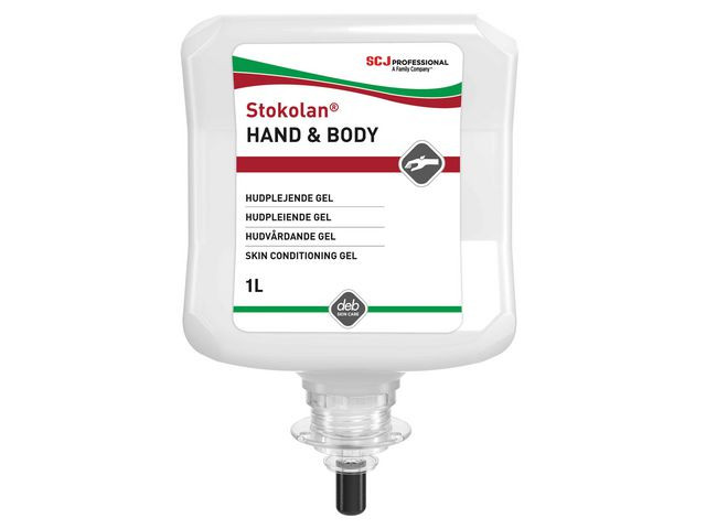 BildeHudkrem Stokolan Hånd & Kropp 1L (6 stk)