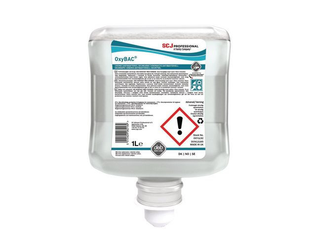 BildeSkumsåpe Scjp Oxybac Antimikrobiell 1L (6 stk)