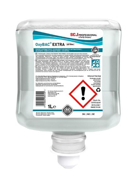 BildeSkumsåpe Scjp Oxybac Extra 1L (6 stk)