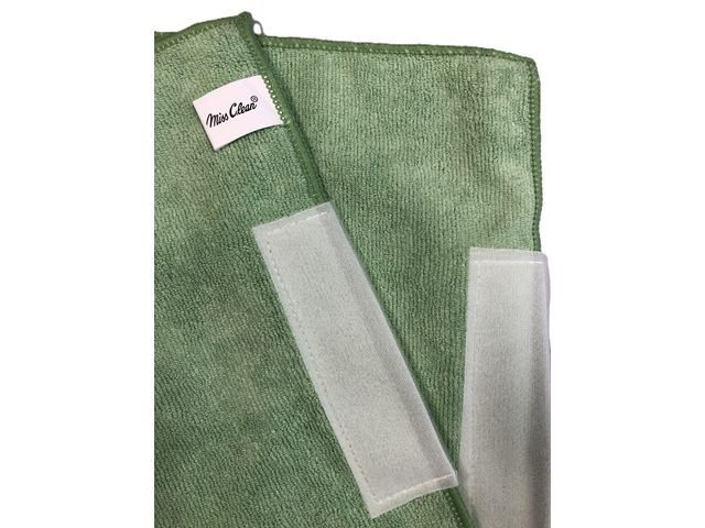 Moppeklut Mc Microfiber 64X32Cm Grønn (10 stk)