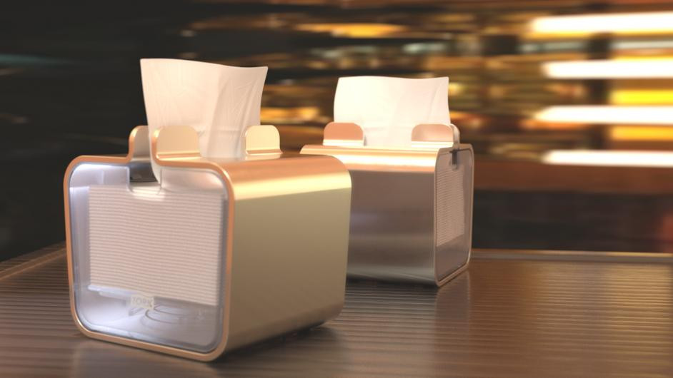 Serviettdispenser Tork N10 Aluminium