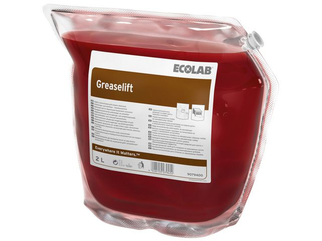 BildeOvnsrengjøring Ecolab Greaselift 2L (2 stk)