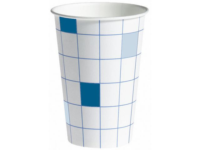 BildeTermobeger U/Hank 20Cl Blå/Hvit (100 stk/pk, 25 pakker)