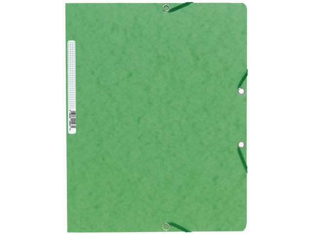 BildeStrikkmappe Exacompta A4 U/Kl 400G Grønn (25 stk)