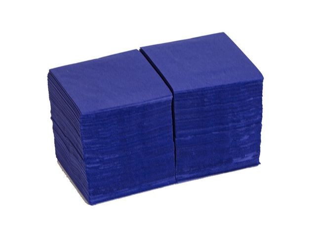 Serviett Duni 3L 24Cm Mørk Blå (250 stk/pk, 8 pakker)