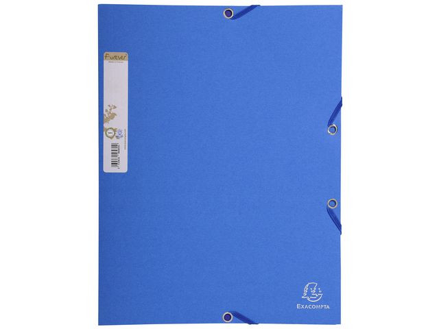 Strikkmappe Exacompta A4 3 Kl 380G Ass (25 stk)