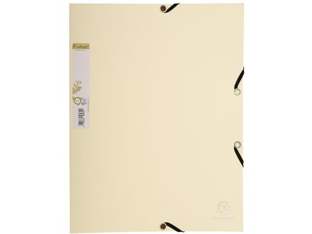 Strikkmappe Exacompta A4 3 Kl 380G Ass (25 stk)