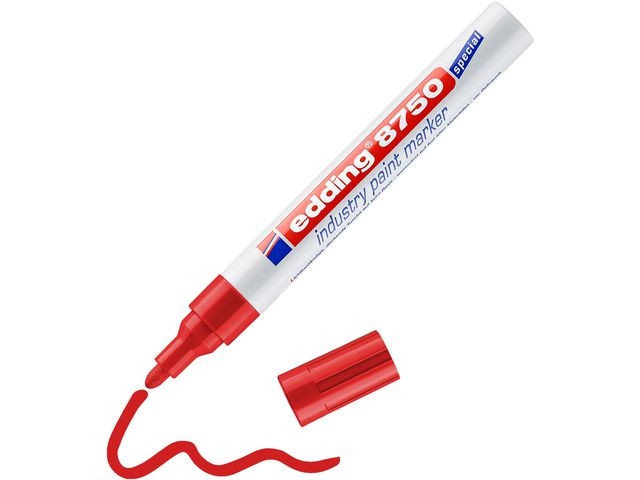 Paintmarker Edding 8750 Rød