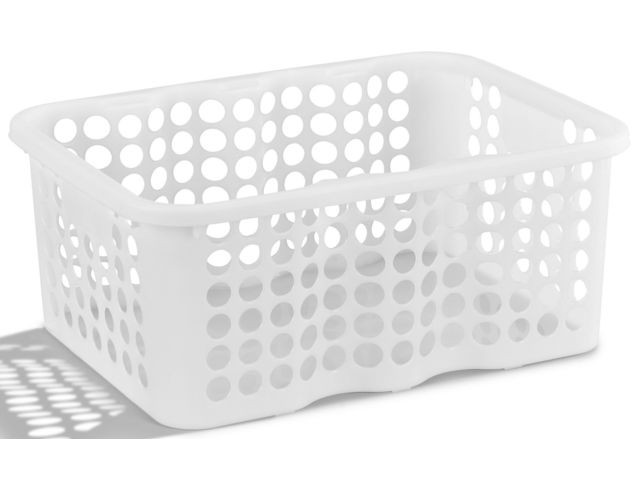 BildeOppbevaringskurv Nordiska P Stor Hvit
