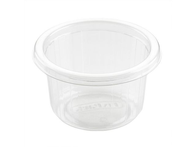 BildePlastbeger Duni 110Ml Ø80 (50 stk/pk, 20 pakker)