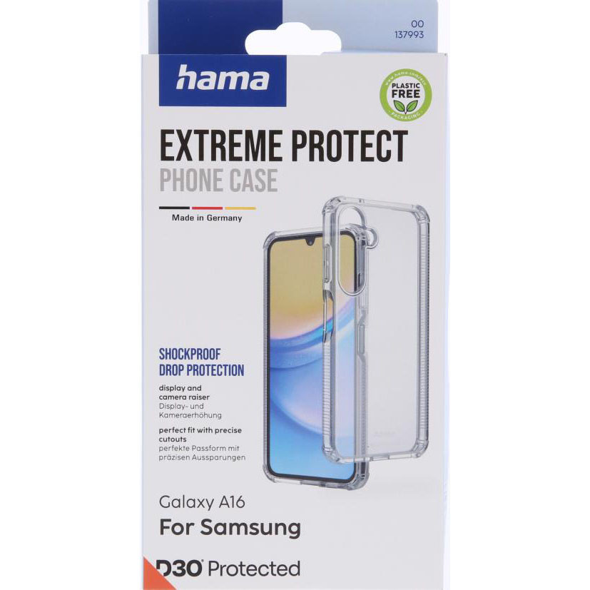 HAMA Extreme Protect Samsung Galaxy A16 Transparent
