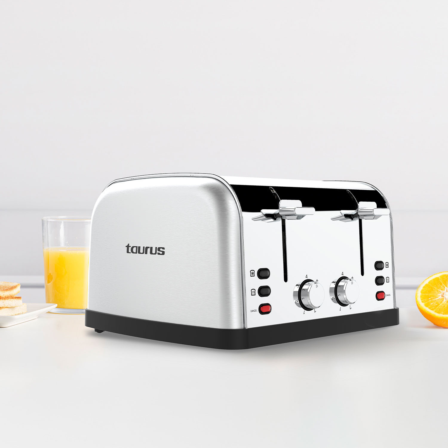 TAURUS Toaster Four Slot Vintage Four