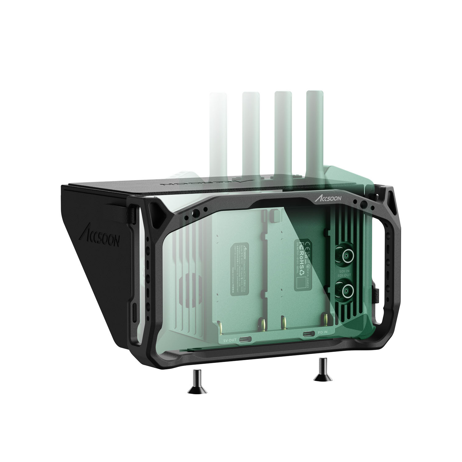 ACCSOON Monitor Cage With Sunhood