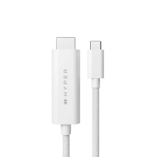 BildeKabel Hyper Usb-C - Hdmi 4K Hvit