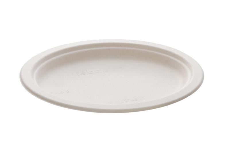 BildeTallerken Bagasse Oval 26X19Cm (50 stk)