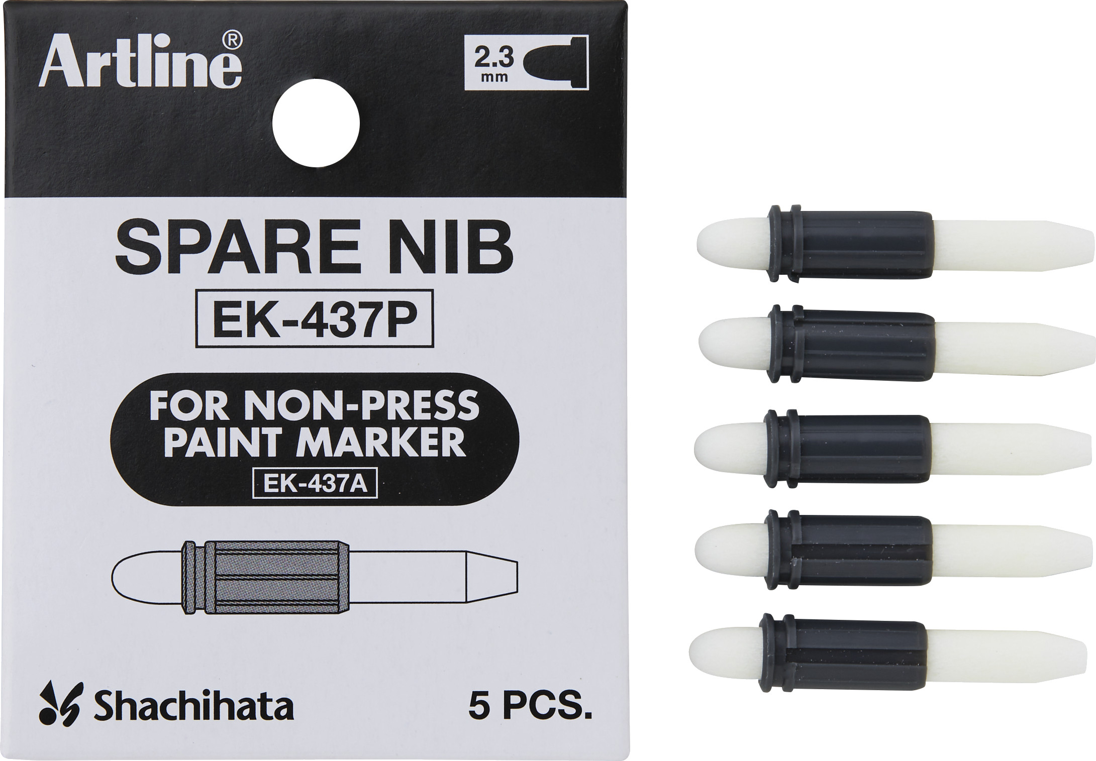 Artline Non-press 437A spare nib (5)