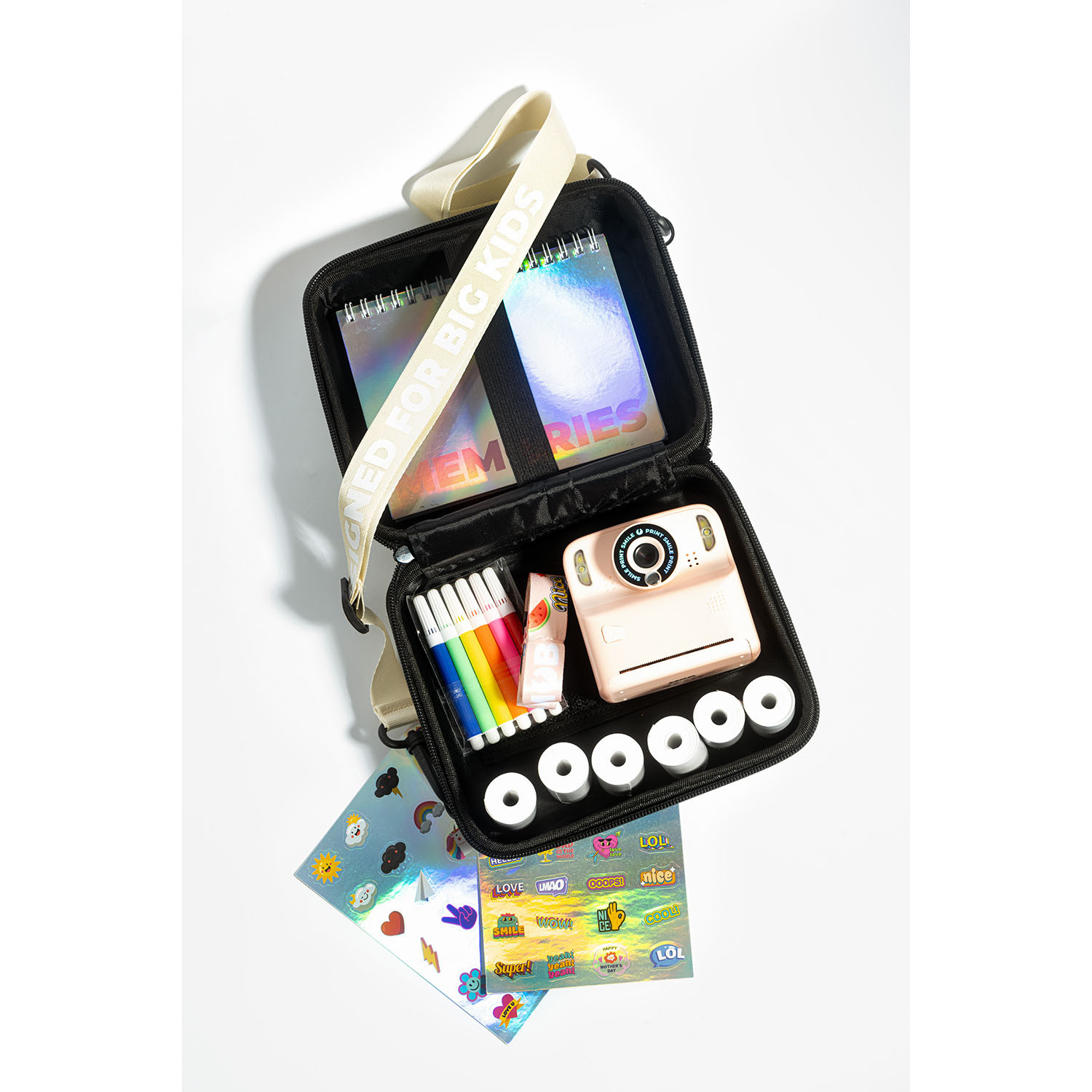 MOB Pixiprint Travel Pack refill 4 Rolls + Stickerkit