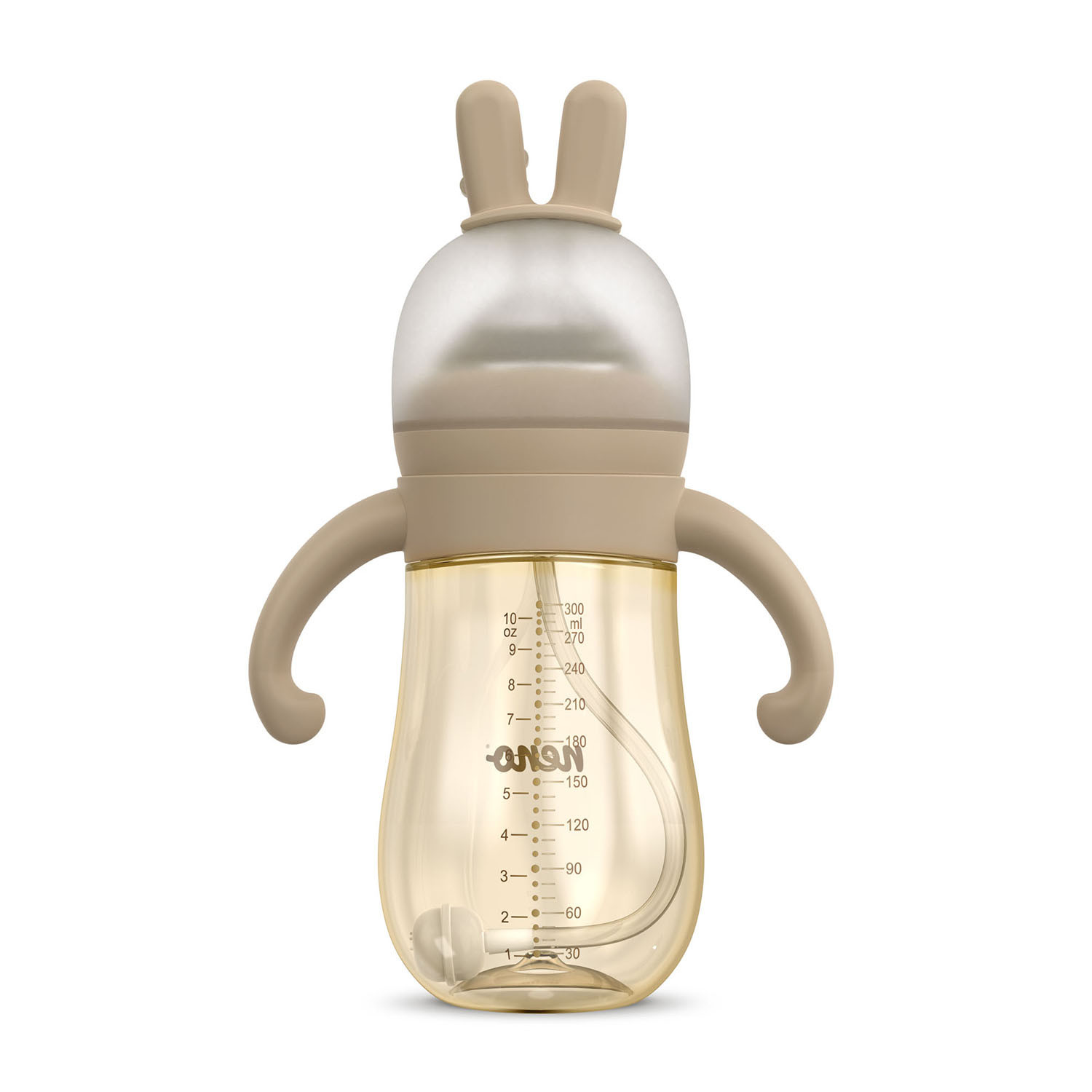 NENO Feeding Bottle MIO 3-In-1 Brown 300ml