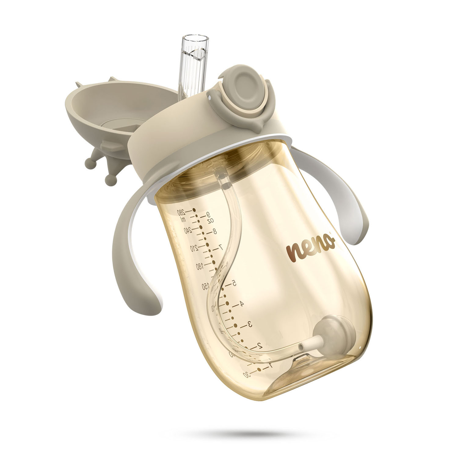 NENO Water Bottle MIO2 Brown 280ml