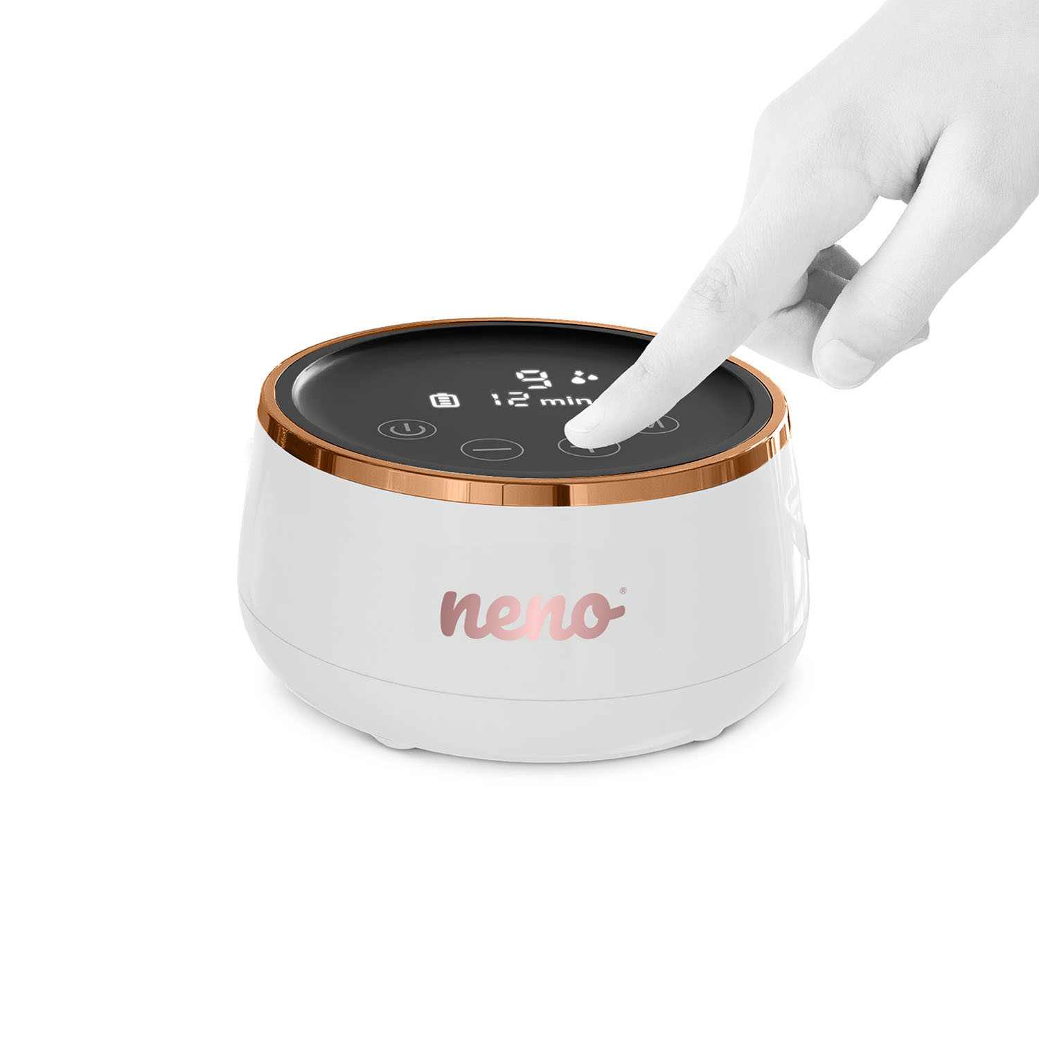 NENO Breast Pump Electric Bella Twin Moon White